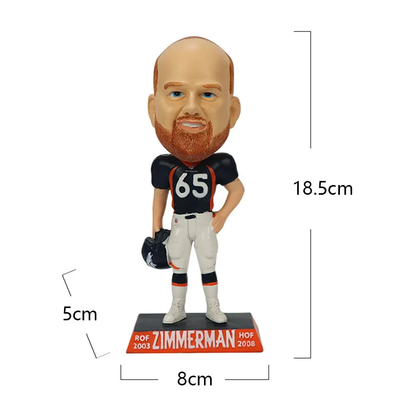 Promotional Souvenir custom racer sports Bobblehead Player Bobble Head Figurine Dolls Home Decoration
