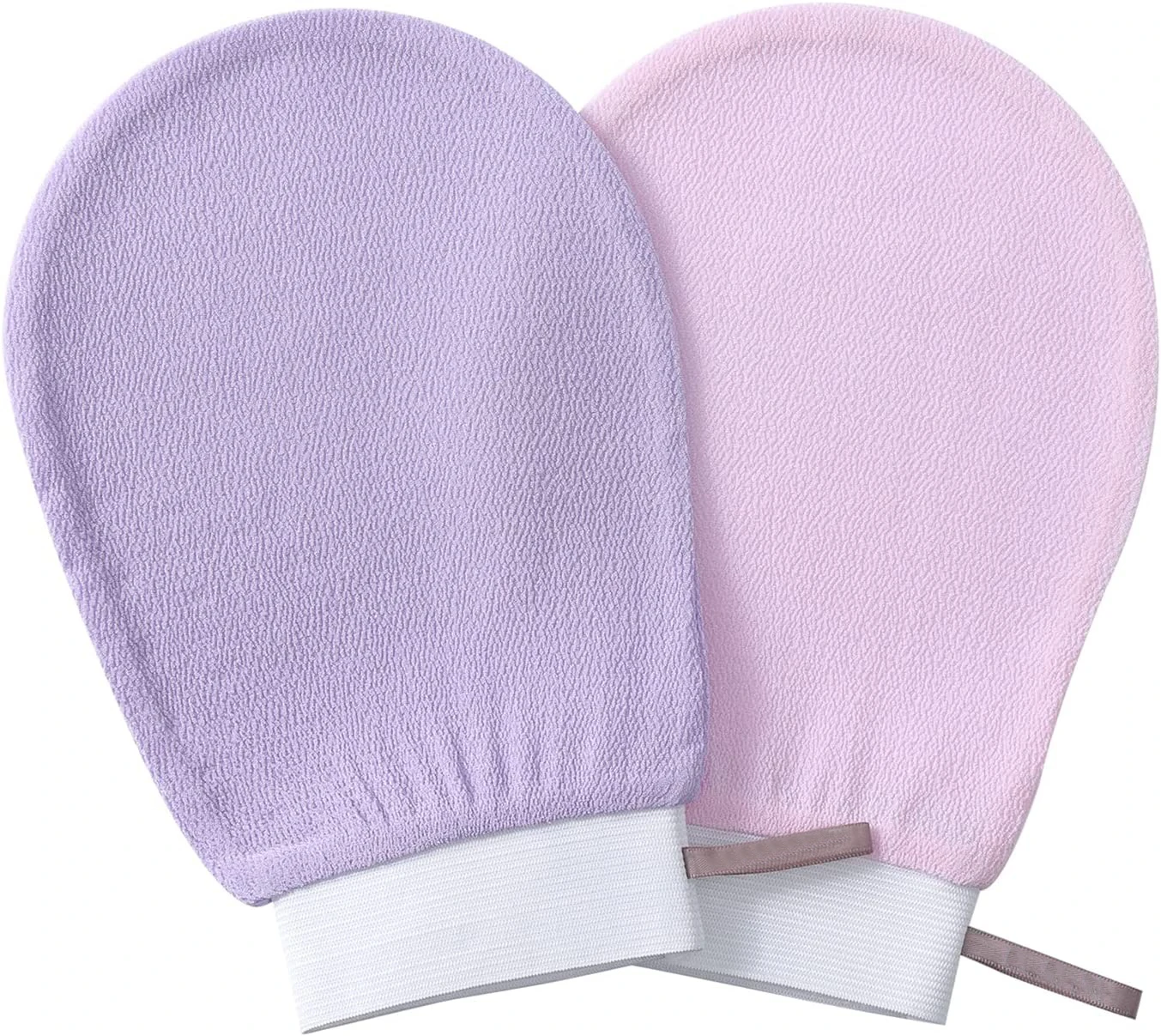 Eco Friendly Body Cleaning 100% Natural Viscose Exfoliating Gloves Moroccan Glove exfoliating gloves silk