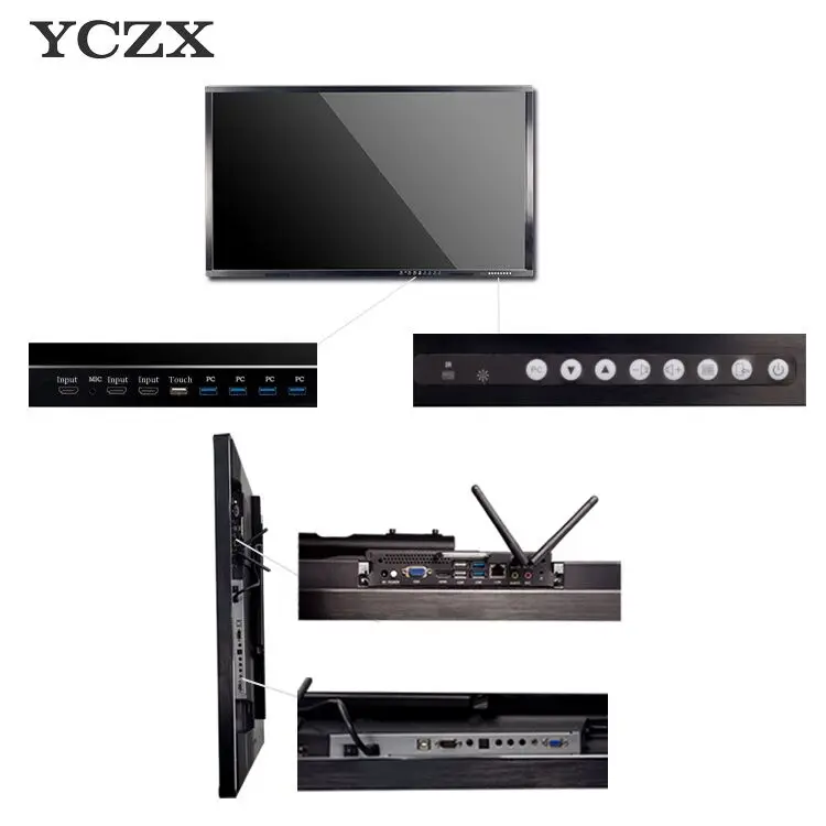 65inch 4k touch screen panel smart board Digital Multi Touch Electronic interactive Whiteboard