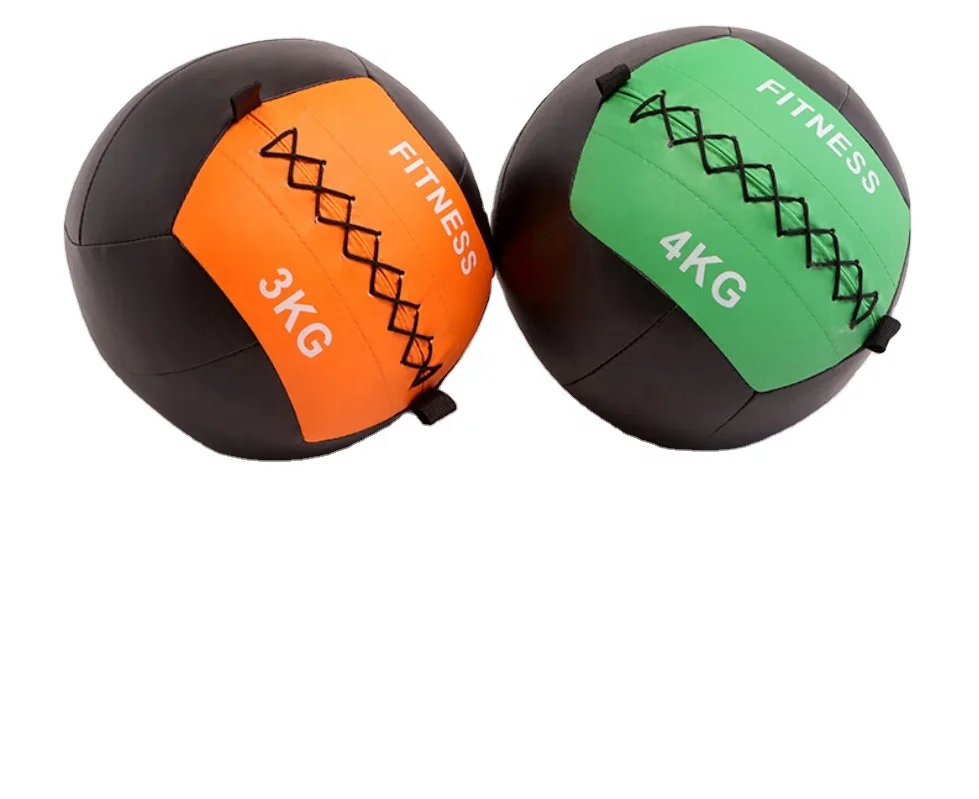 1-12KG medicine ball Colorful yoga Solid Medicine Ball gravity waist abdominal training Exercise Balls