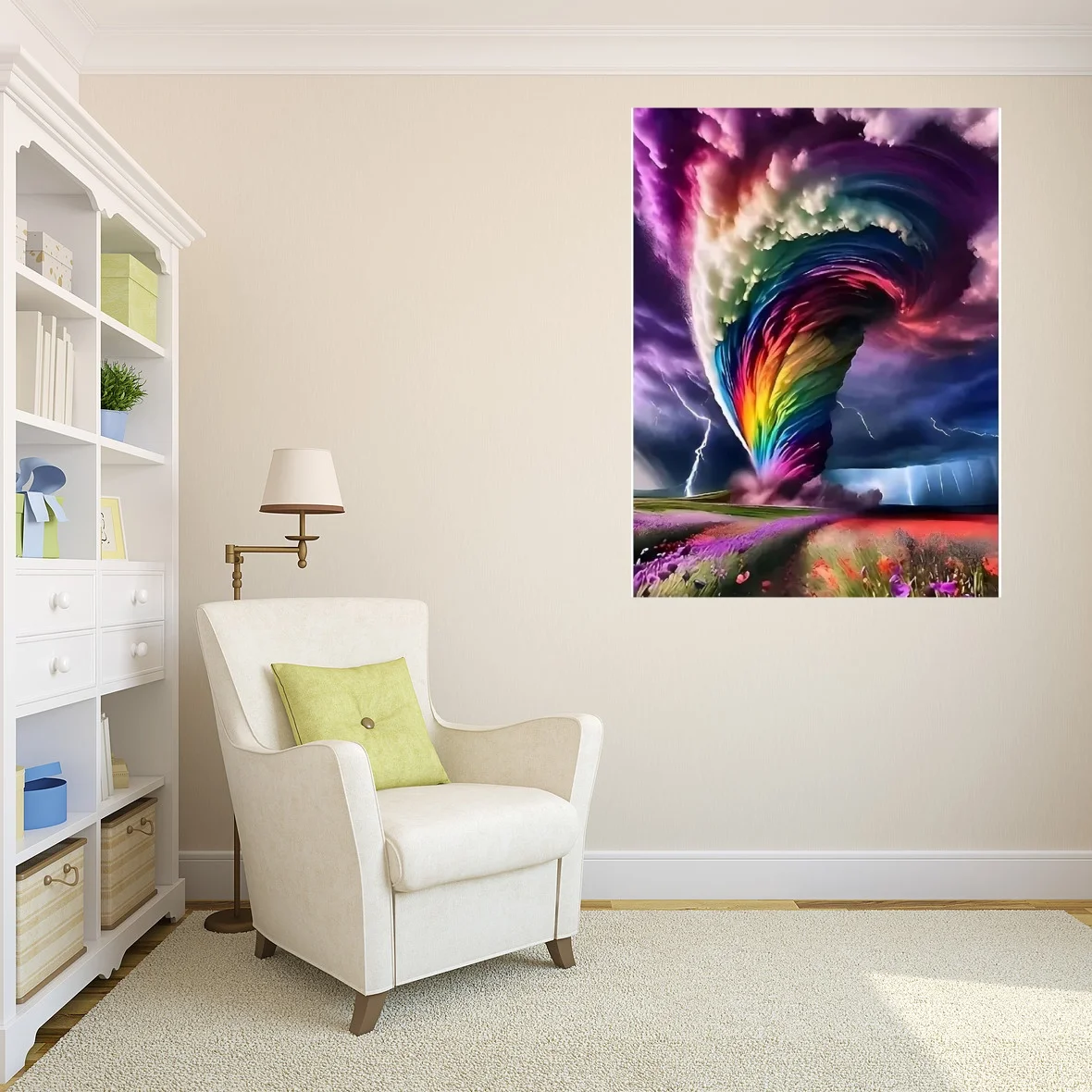 Tornado Full Drill Embroidery Cross Stitch Crystal Rhinestone Paintings Pictures Arts Wall Decor Painting Dots Kits