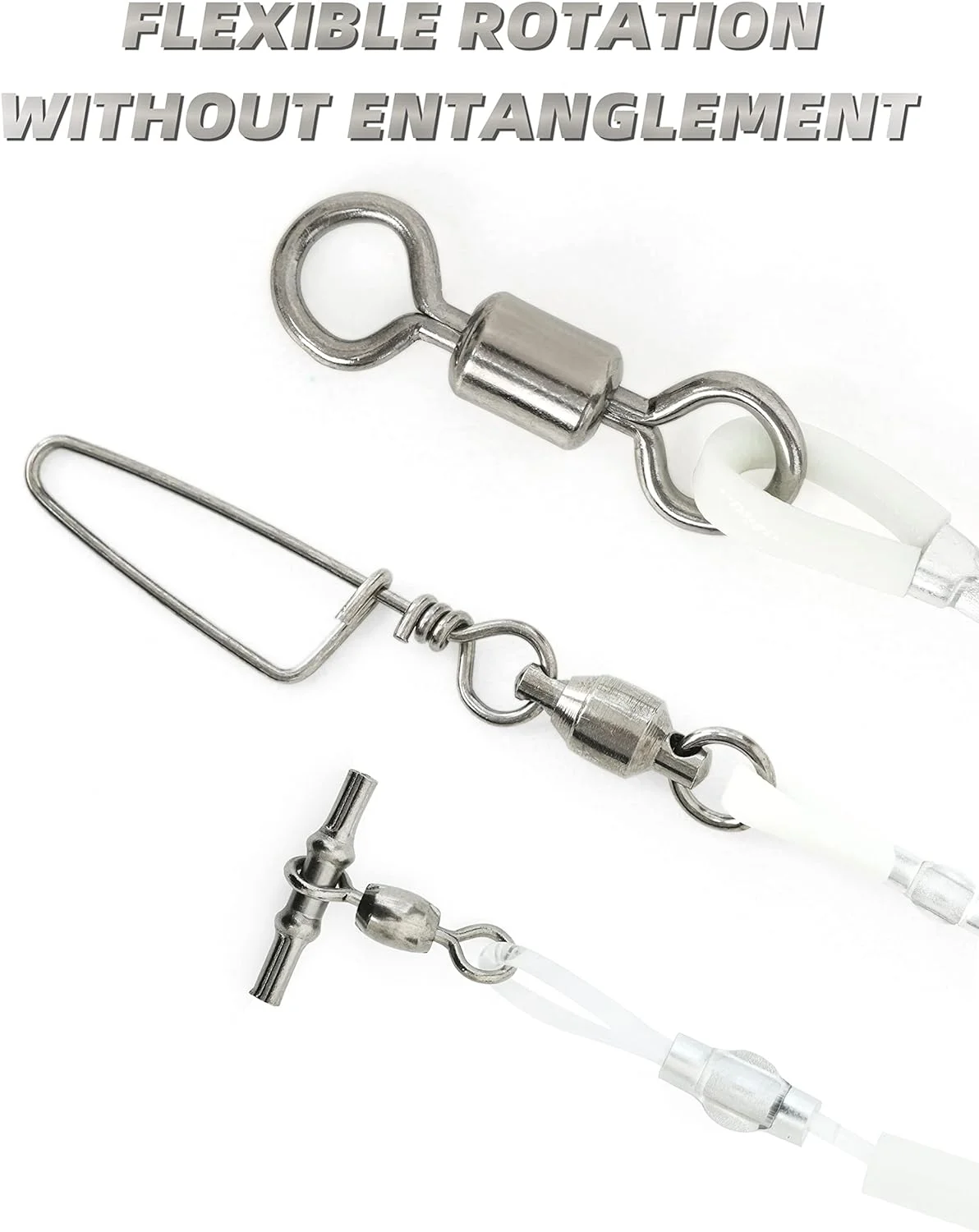 Fishing Deep Drop Rig 6/0 7/0 8/0 9/0 Circle Hooks with Glow Tubes 1pc Snapper, Tilefish Rig with Stainless steel Circle hook