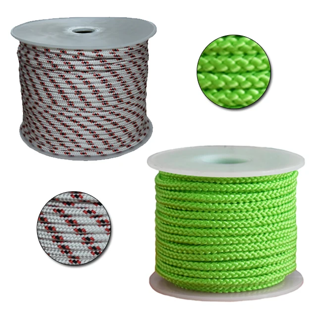 customized more color Survival Paracord 550 Nylon rope Parachute Cord glow in dark tent guide rope