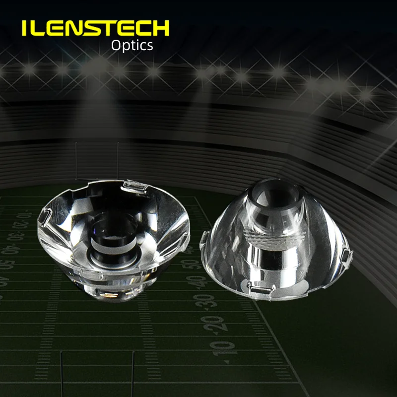 ILENSTECH 5 градусов 23 мм зеркальная светодиодная оптическая линза для 3535 XPE spotlight