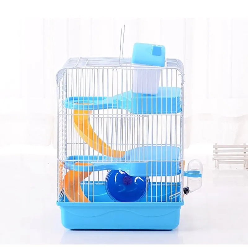 Wholesale Hamster Cage  With Carry Handle Exercise Wheel Kettle Food Dish