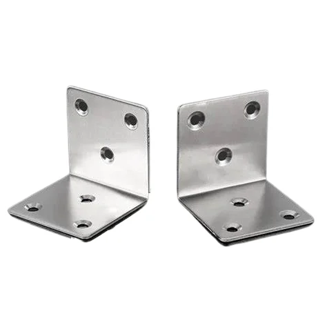 Custom furniture connect Hardware L-shaped corner iron aluminum stainless steel metal corner brackets for wood