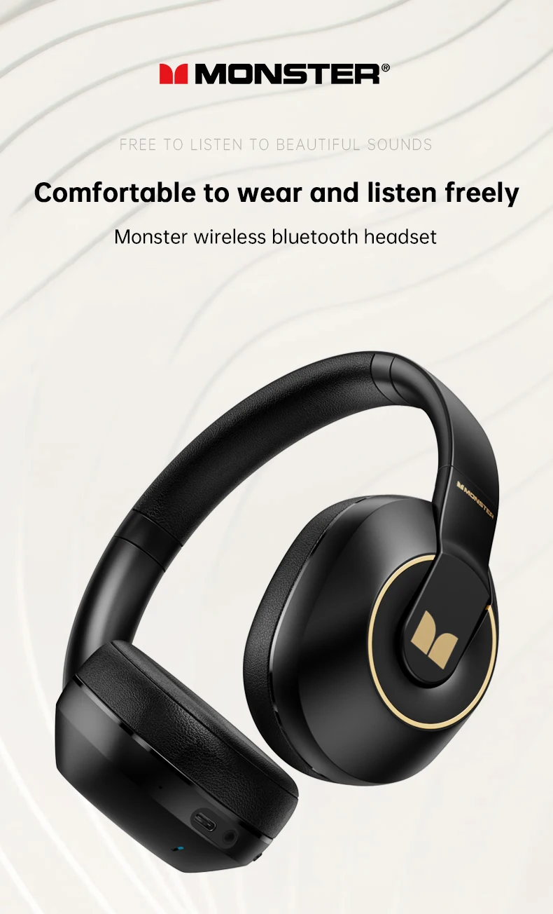 Bluetooth Full-size wireless headphones Monster XKH01