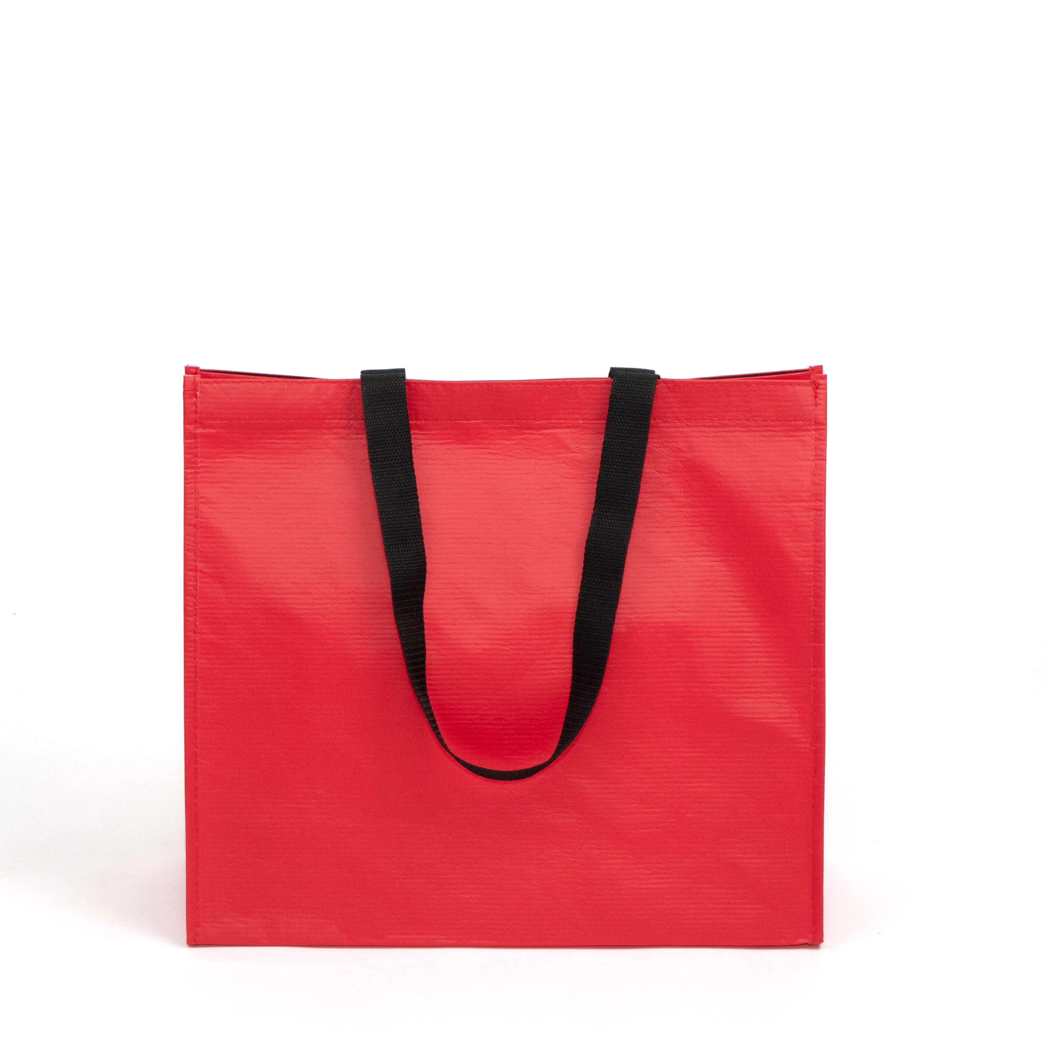 Free Stock Sample Eco Friendly Reusable RPET Stitch Bonded Fabric Bag Large Recycle Rpet Laminated Pp Non Woven Bag for Shopping