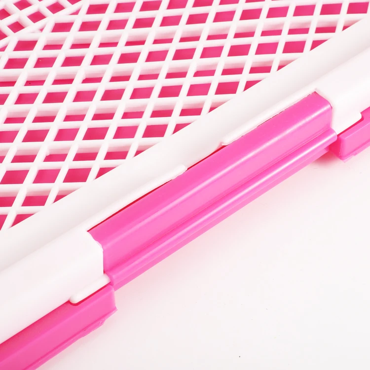 Factory Wholesale Plastic Flat Dog Potty Pee Pad Portable Urine Toilet for Dogs Dog Supplies Cleaning Tool for Pets