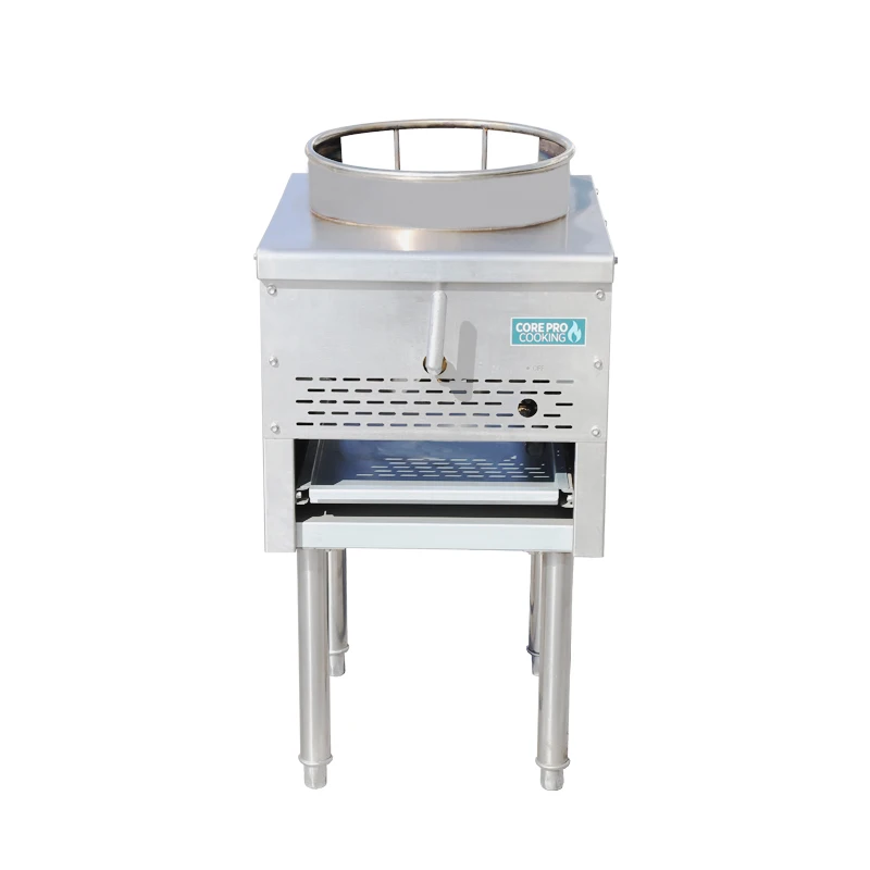 standing Cooker Stove price single burner stainless steel gas stove commercial gas range