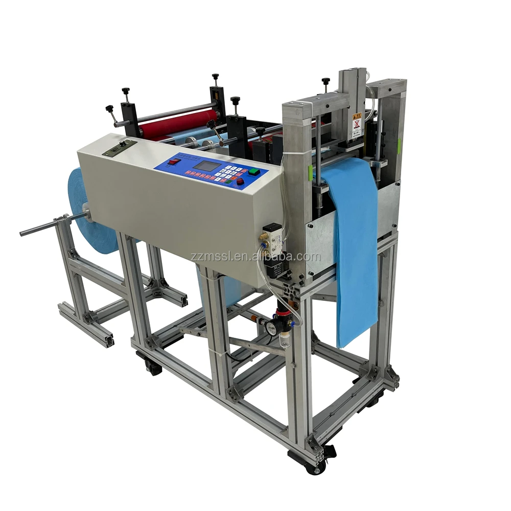 Automatic Non Woven Fabric Cutting Machine Canvas Roll To Sheet Cutting Machine Light Fabric Cutter Prices For Sale