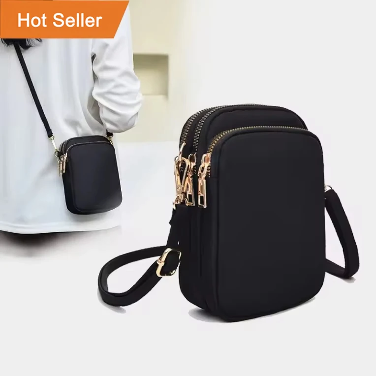 2024 New Pure Color Women Handbag  Crossbody Bag Shoulder Bag Hand Bag for Girl