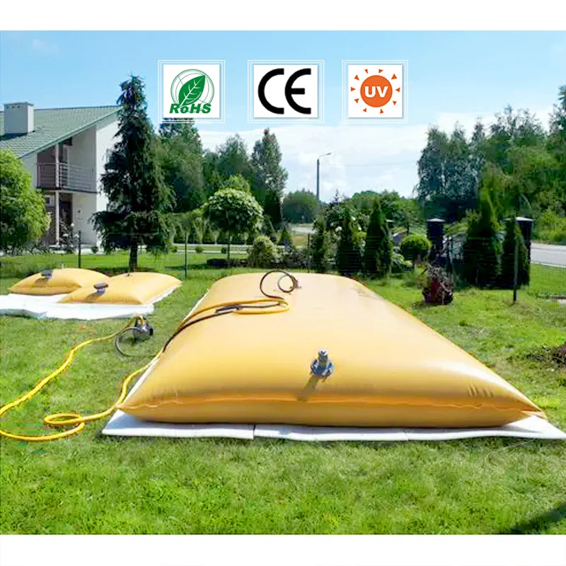 Supply Custom Flexible Anti-UV Agriculture Water Bladder PVC Water Storage Tank Manufacturer
