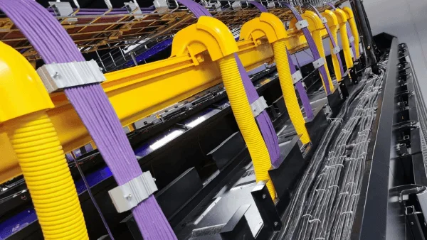 Customized 150mm IDC Steel Fiber Optic Duct Manufacturer Plastic Trunking