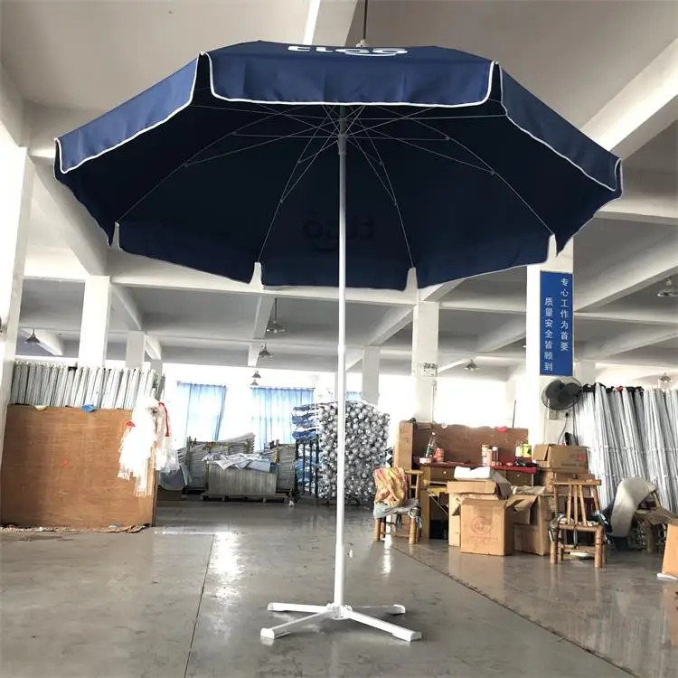 Holt Sale Beach Umbrella with stand Outdoor Logo Print Windproof Tigo sea umbrella Beach Umbrella