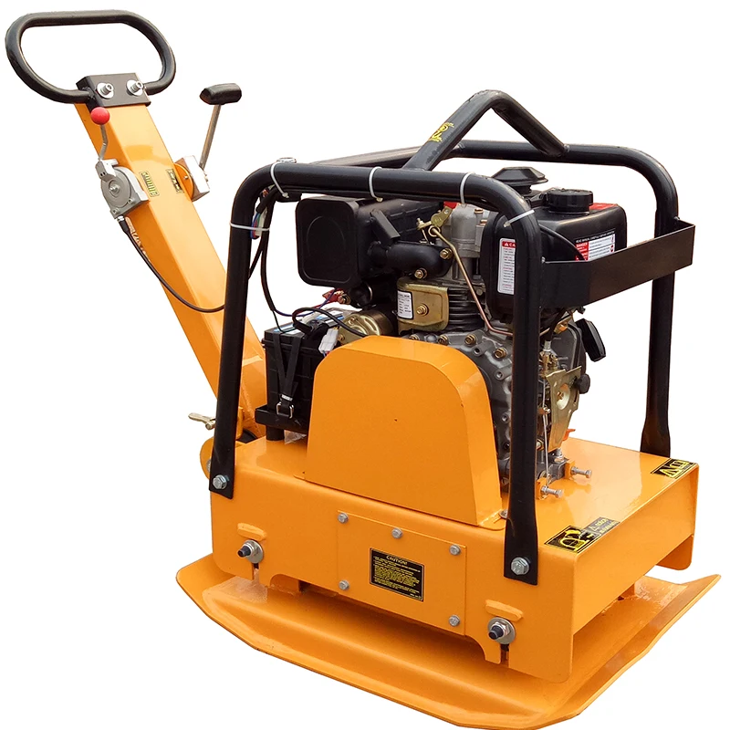 High quality diesel plate rammer from China reversible vibrating plate