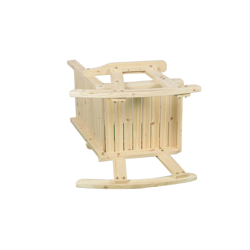 Wholesale high quality cheap outdoor beach wooden rocking chair recliner for adults