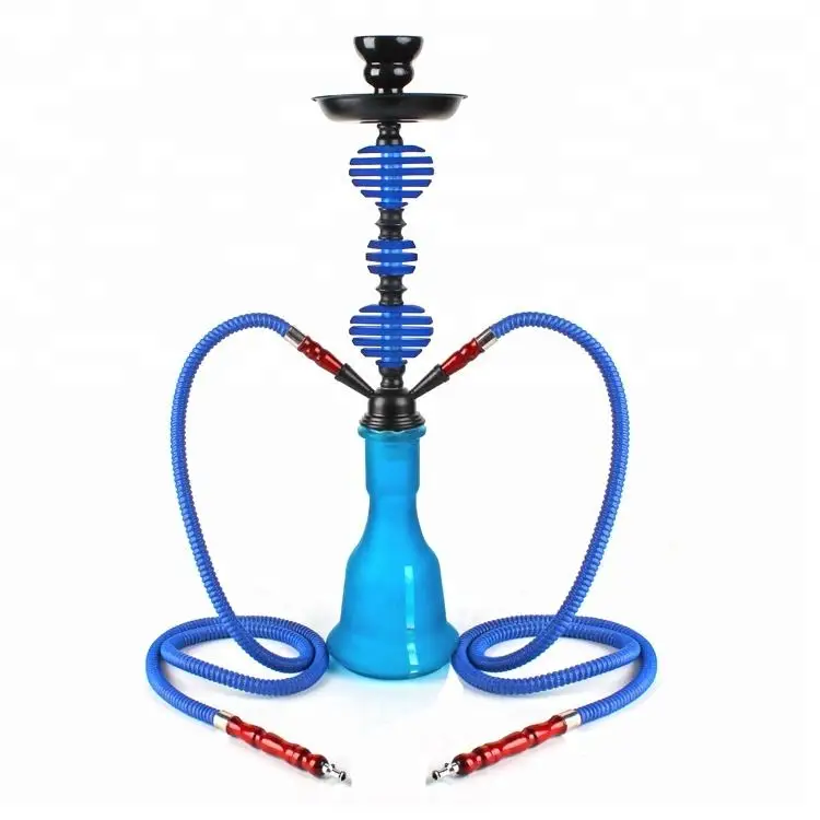 2023 Newest medium size two pipes nargile hookah shisha