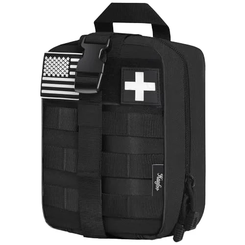 High Quality 900D Waterproof Durable Rip-Away EMT Little Bag Molle IFAK Pouch Tactical Trauma First Aid Medical Kit Packing