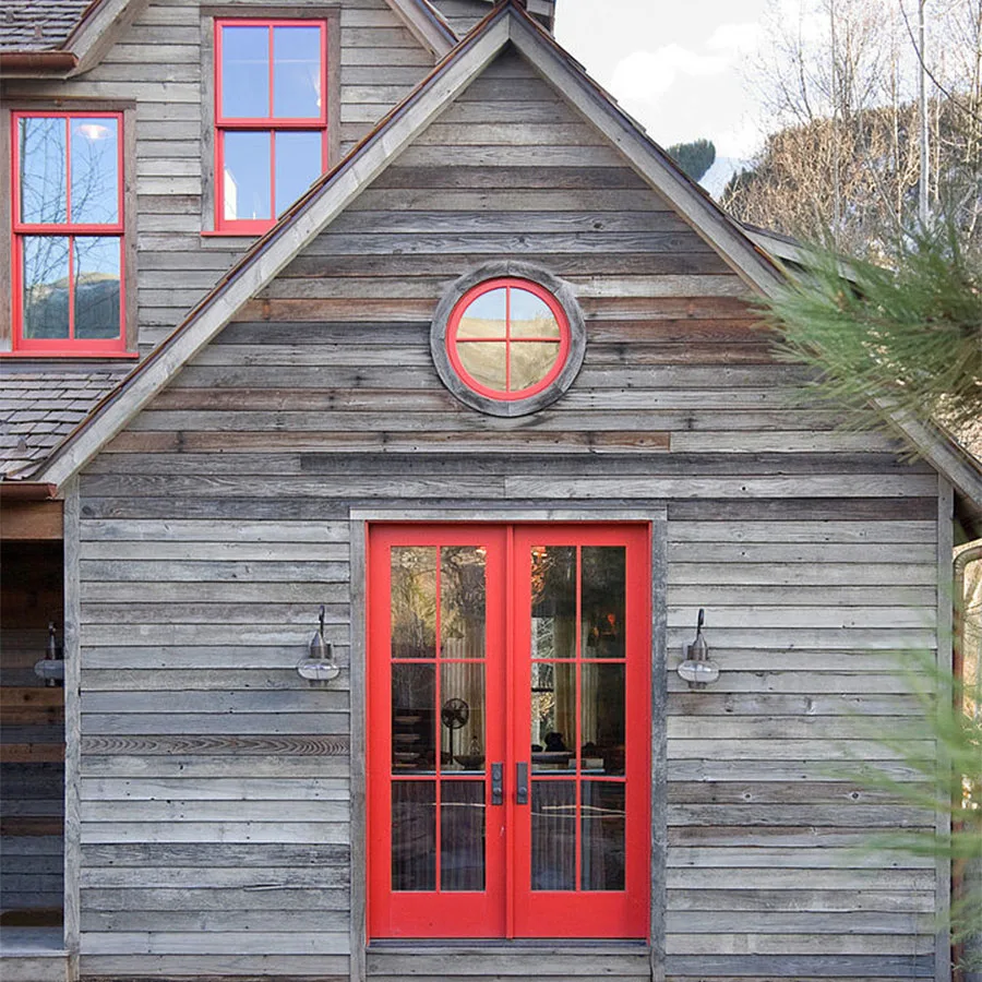 Modern American Entrance Main Design double panel Casement Door