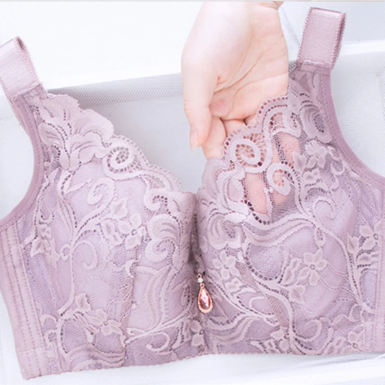 Женский кружевной бюстгальтер на косточках с полным покрытием большого размера F G H для полных женщин бюстгальтер большого размера