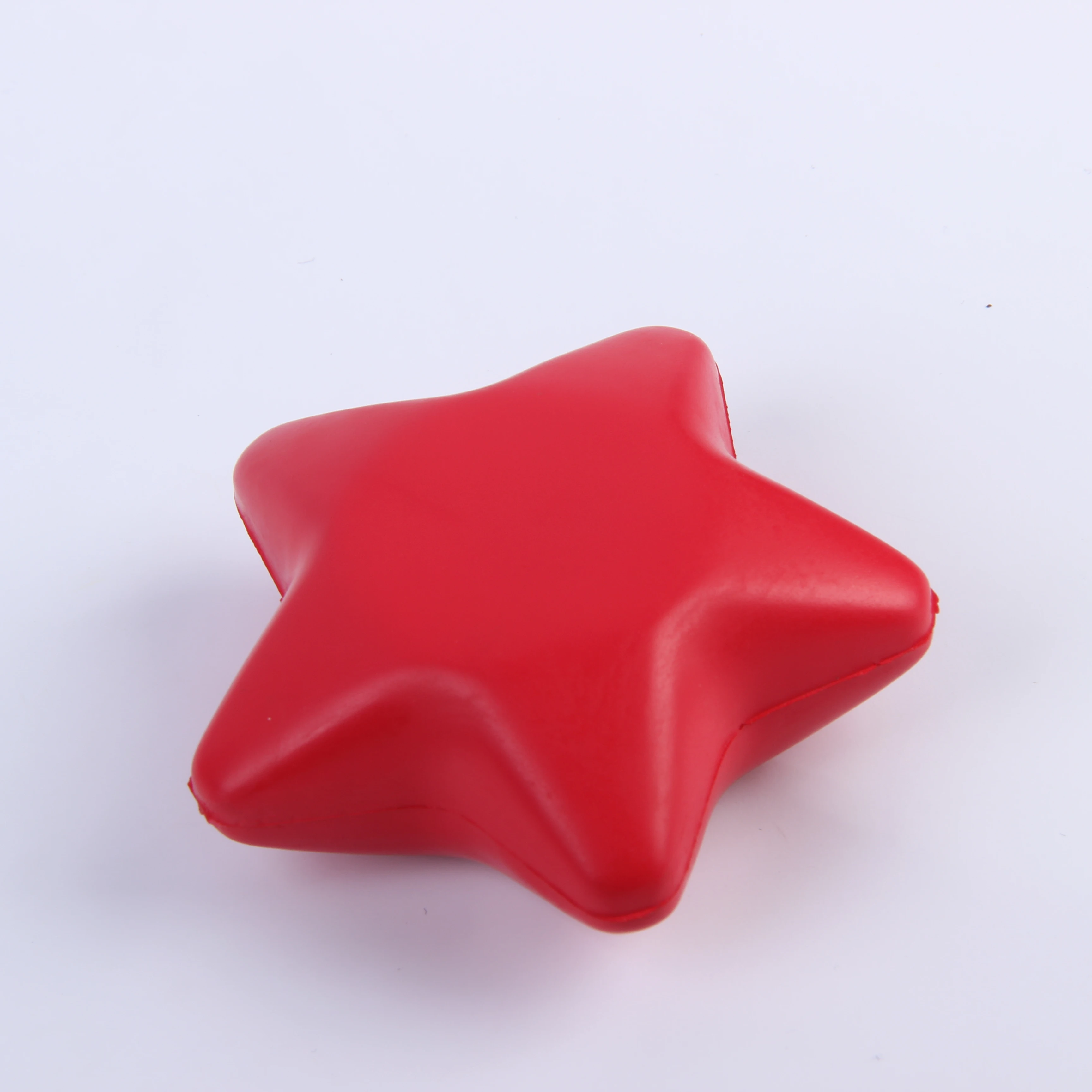 PU foam custom logo colorful star shape stress ball for promotion