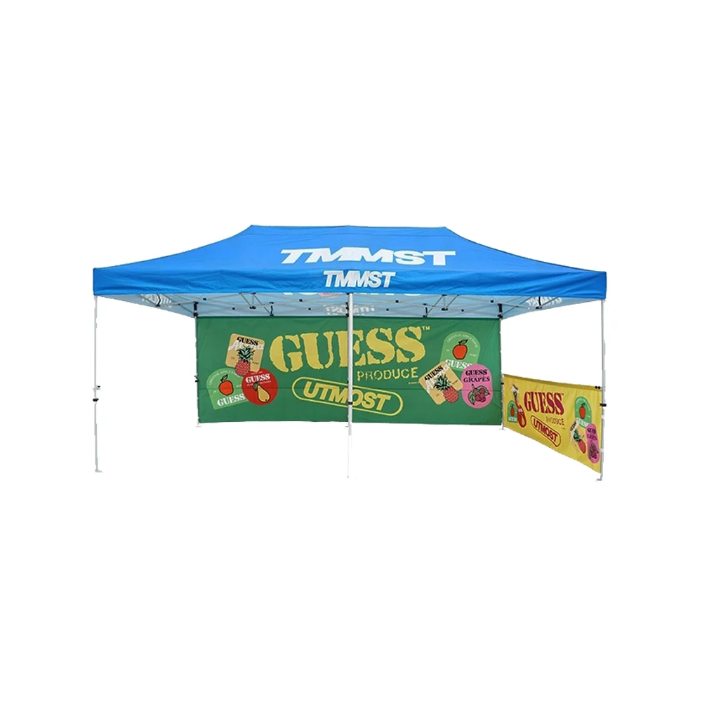 Factory direct industrial commercial gazebo trade show tent 10 x 20 with sidewall for USA market