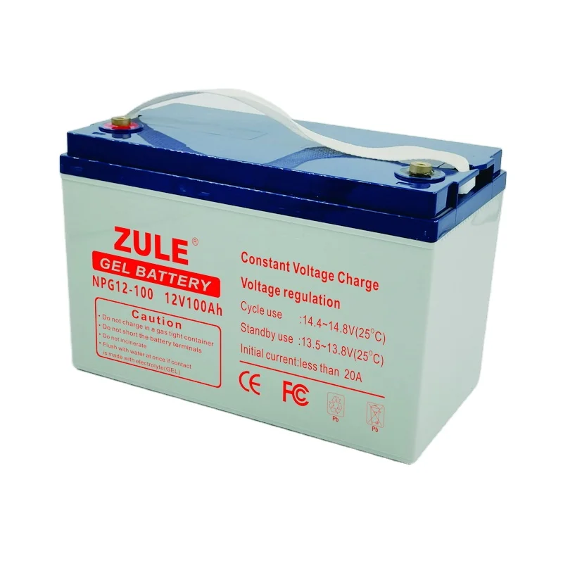 Professional OEM Supplier Solar Panel Gel Batteries 12V100ah High Voltage Battery