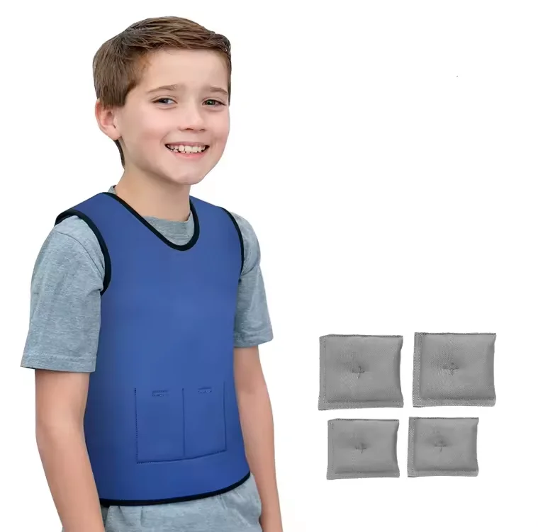2024 High Quality  Wholesale Sensory Vest Weighted Compression Vest For Kids With Autism Overload Sensory Issues