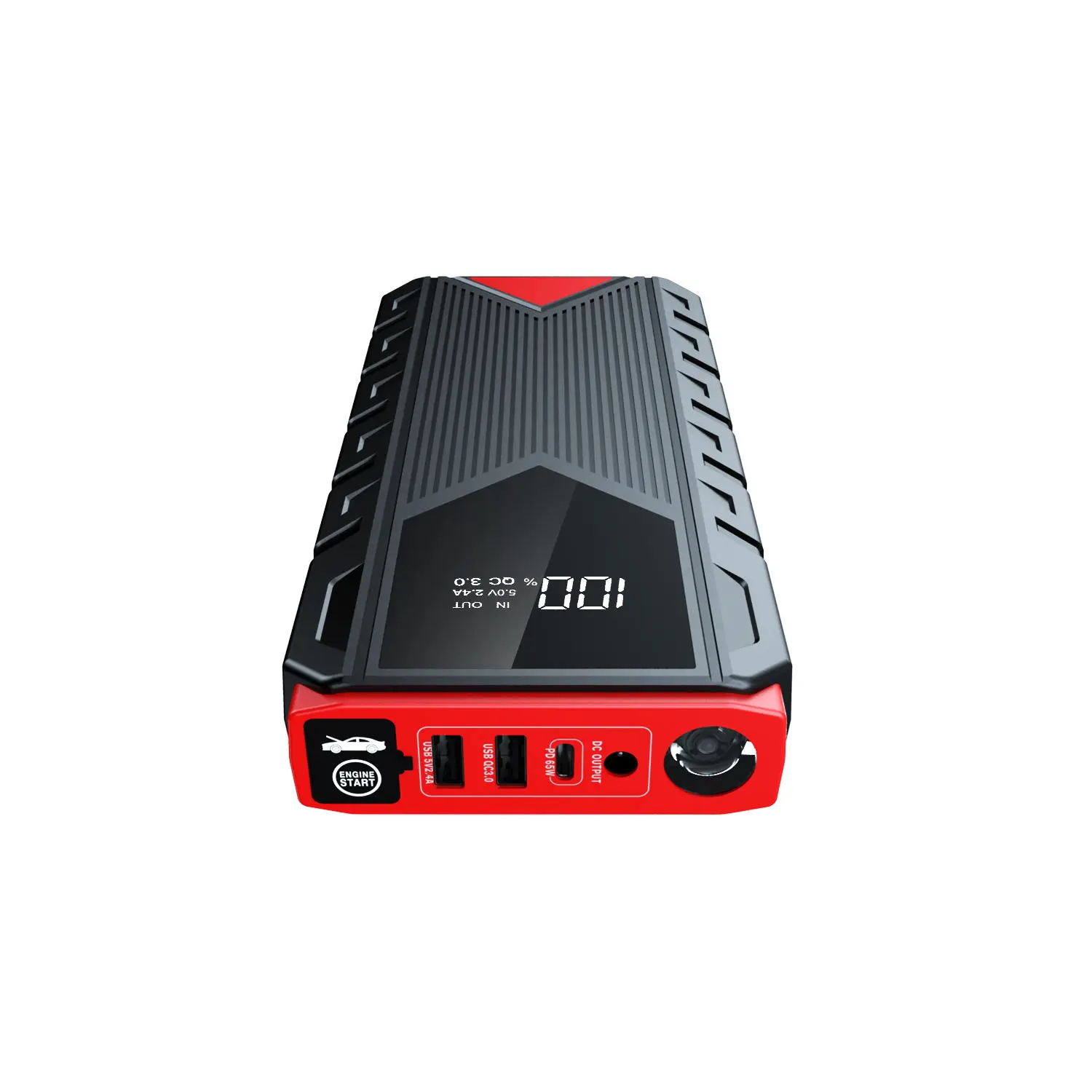 Factory wholesales booster starter 12v car battery 30000mAh Car jumper two-way charging car jump starter Lithium Battery power b