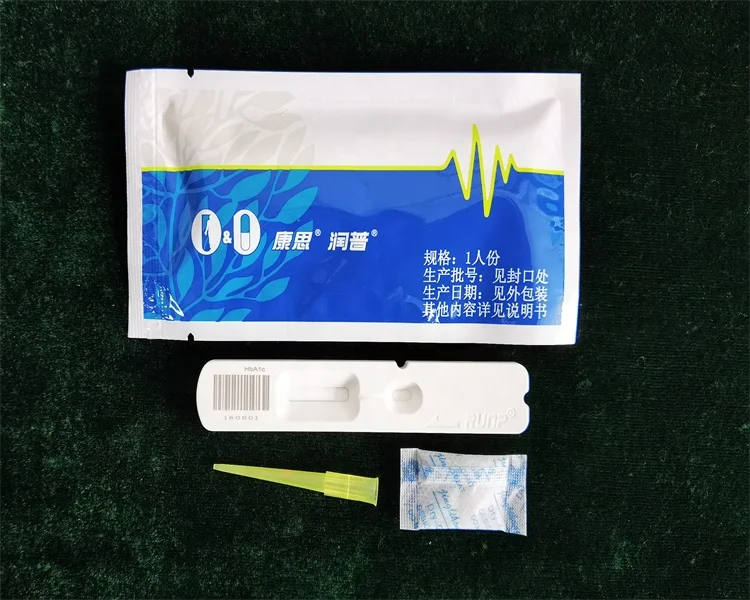 
High Quality & Accuracy HbA1c (Glycosylated Hemoglobin A1c) Antigen Blood Type Test Kit 
