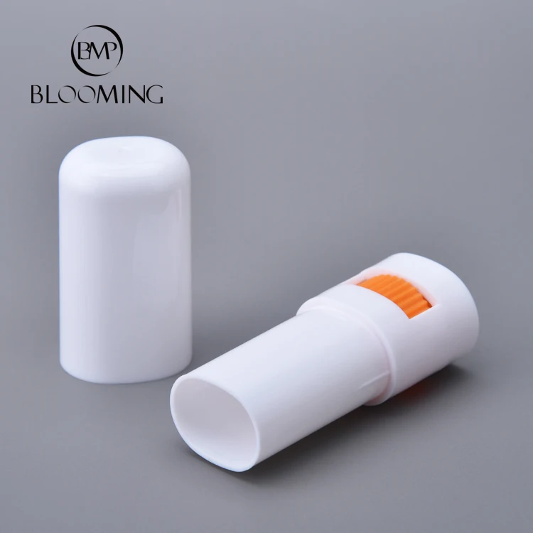 PP Plastic 8.5g OEM Empty Deodorant Stick Sunscreen Stick Tube Twist up Oval Deodorant Gel Container for Antiperspirant