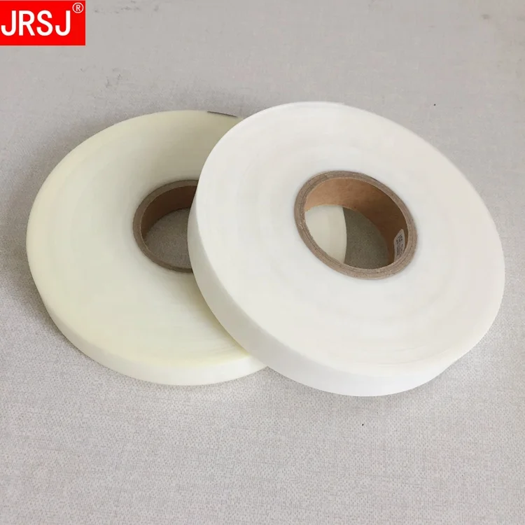 Good adhesion best price white translucent PU heat 2 layers seam tape for outdoor waterproof bag