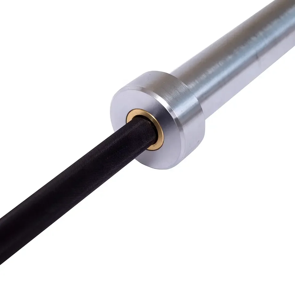 High Alloy Steel Power Lifting Cross fit Bars Weightlifting Barbell Bars 20 KG Custom Logo Available Hard Chromed Zinc Black