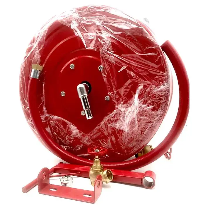 2016 New Product-Wholesale Price Firefighting Equipment Metal Fire Retractable Hose Reel in Fixed Swing Pipe Swing Type