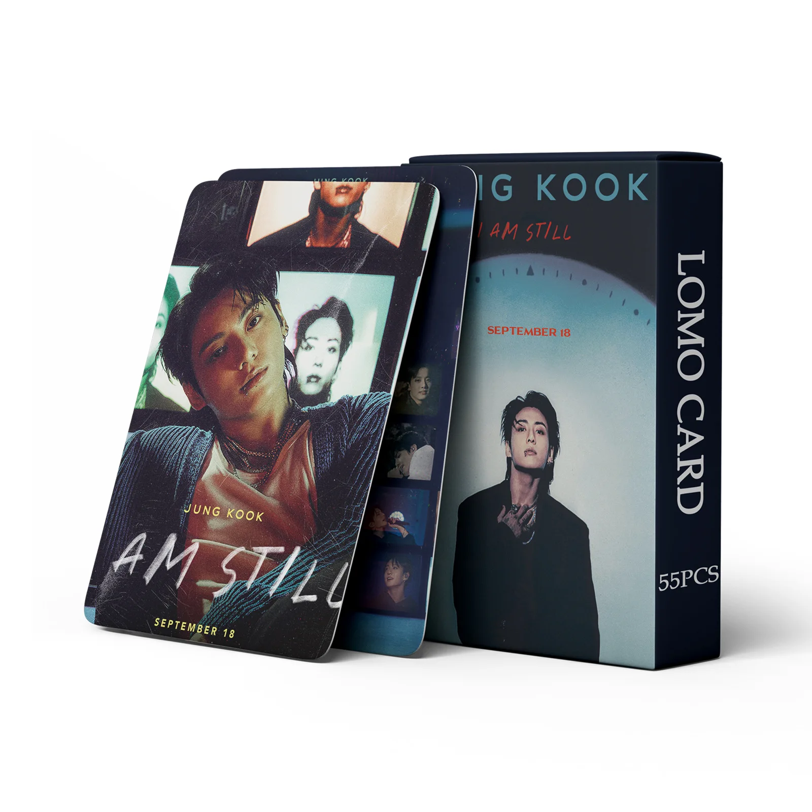 55 шт./коробка Bangtan Boys JungKook I AM nill JK Photocard Lomo Card