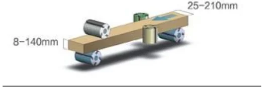 VH-M521 V-hold Hot Sell 5 Spindles Floor&Door Frame Processing Four Side Planer And Moulder