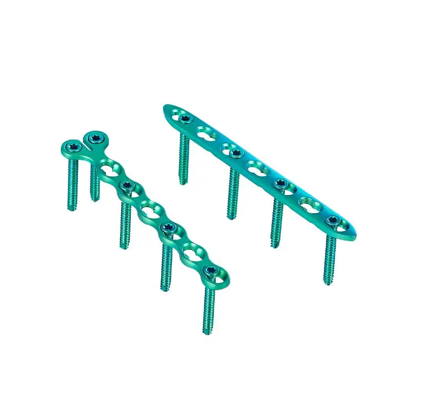 1.5 mm Titanium LCP Mini Compression Plate for Small Bone Fractures