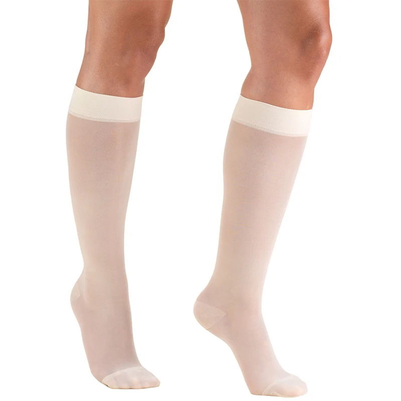 Compression Socks for Women Circulation 8-15mmHg Sheer Knee High Compression Stockings for Swelling, Arthritis, Varicose Veins