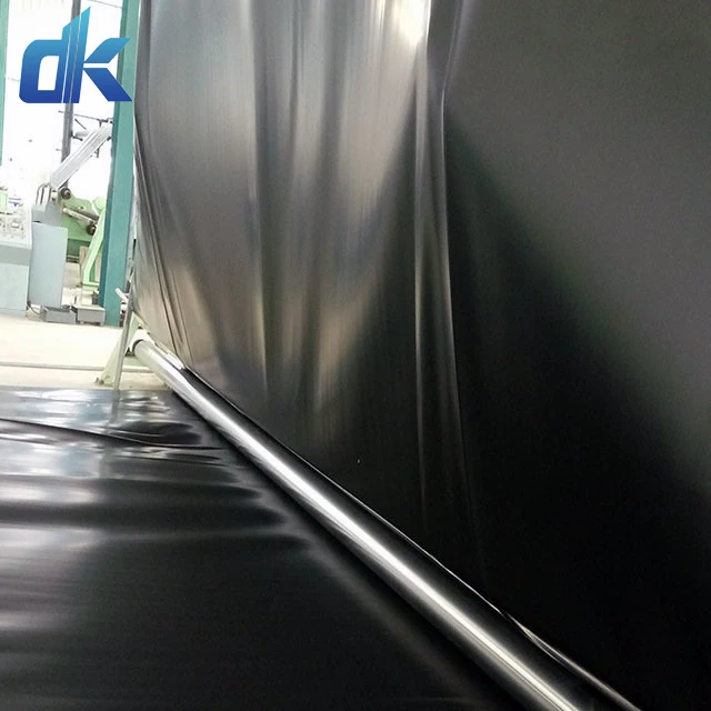 Factory Direct Sale Hdpe 1Mm Thick 0.5 Geomembrane Farm Blue 45 Mil Black Pond Liner For Fish Pond In Thailand