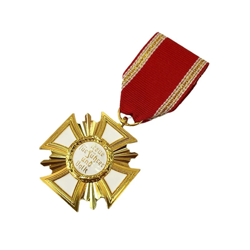 Custom Metal Commemorative Medal Souvenir Emblem Decoration Heroic Honor Chest Badge Medal