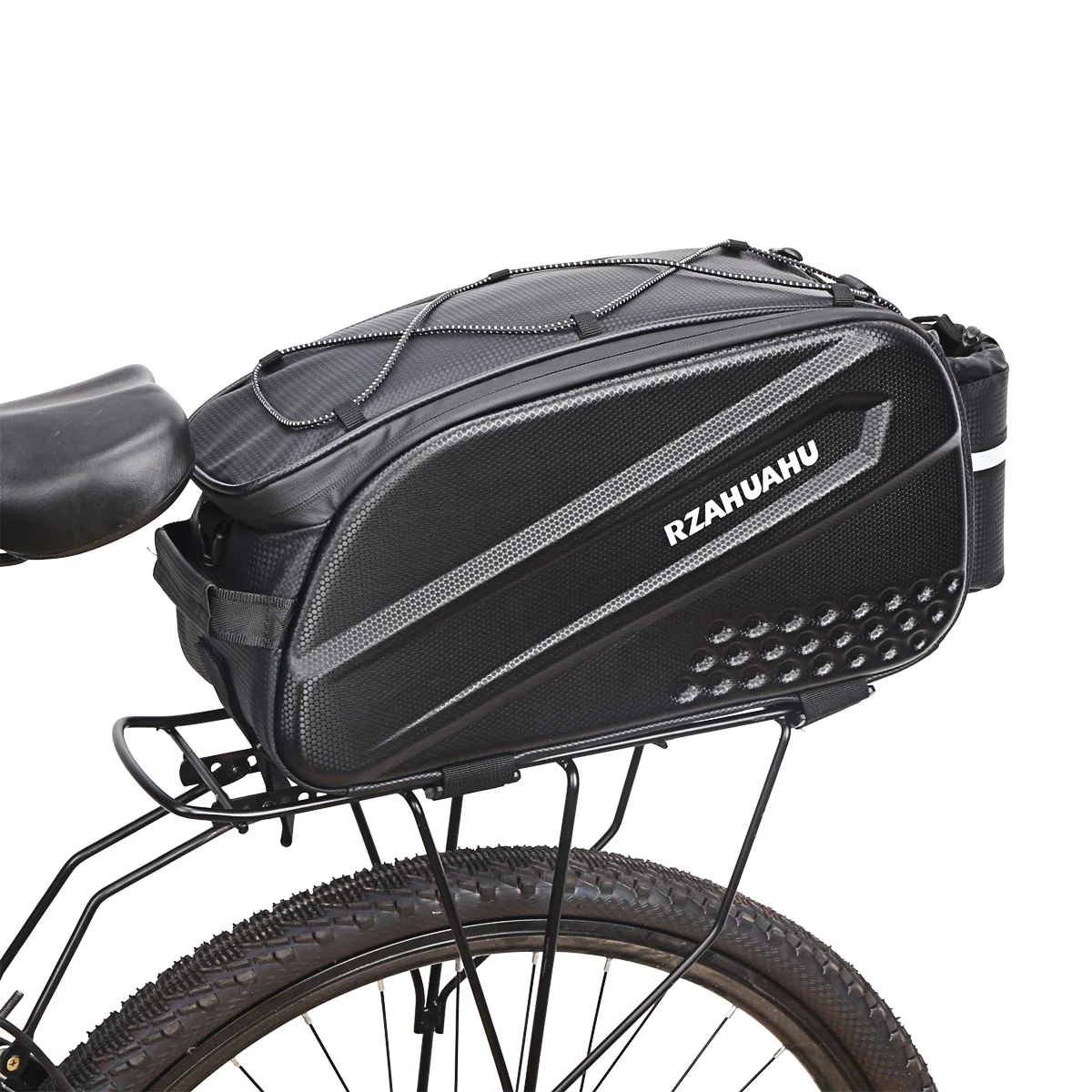 Bike Trunk Bag Rear Rack Bags Hard Shell Cargo Carrier Cage Cycling Accessories Rear Seat Pouch Bicycle Panniers