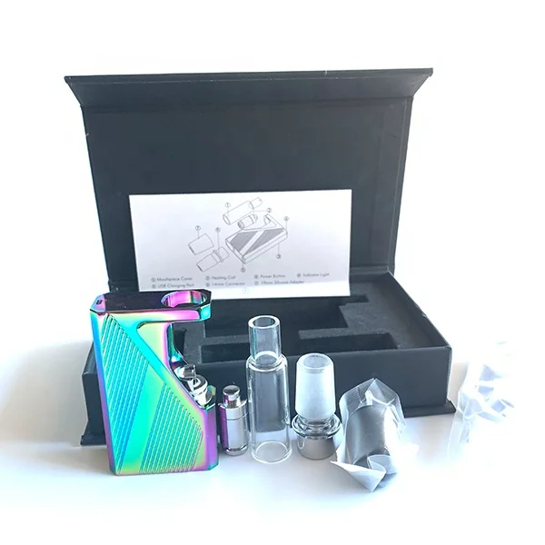 
IN STOCK!! A perfect match with silicone glass smoking water pipe 900mAh 1.0ohm 3 heating settings dual use Airis Dabble wax pen 