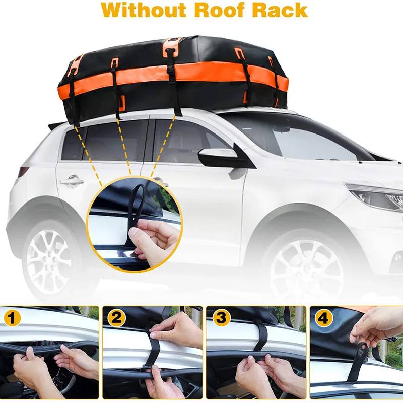 Customized Universal Durable Waterproof Roof Luggage Rack Roof Bag