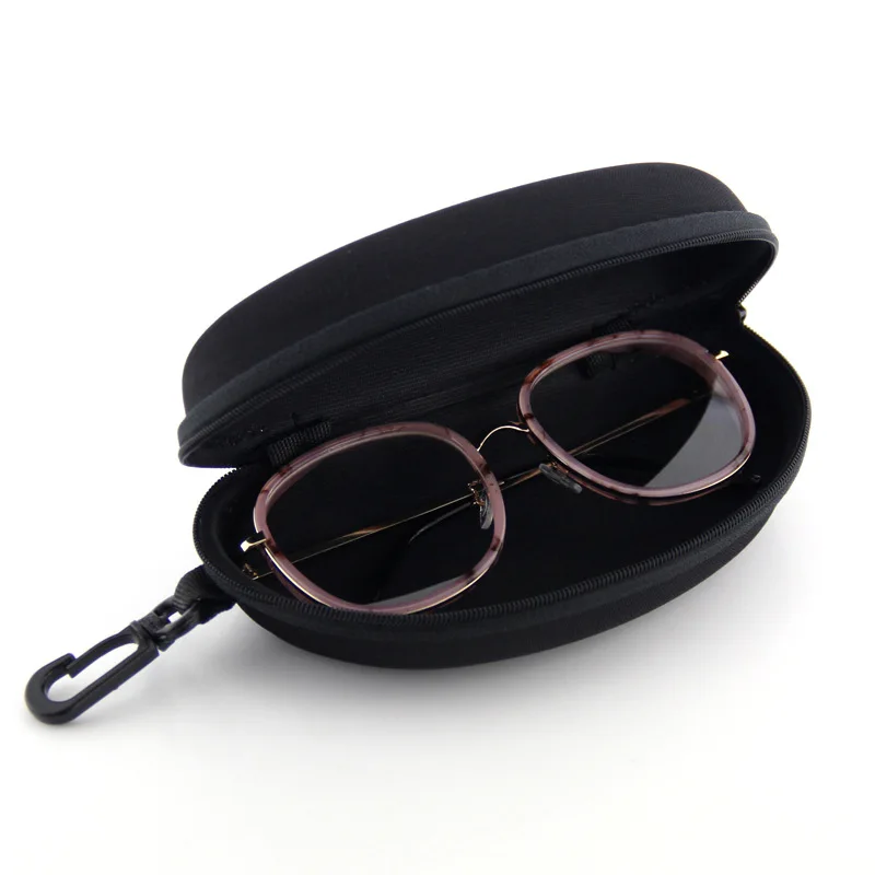 Factory Direct Shockproof Custom EVA Hard Shell Travel Packaging Organizer Sunglasses Case With Metal Carabiner (1600488840704)