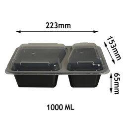 hot sell tiffin box one time use 5 compartment food container
