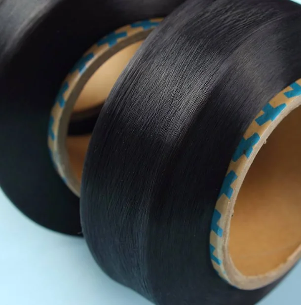 Wholesale Spandex Black Yarn Factory Price 15d 20d sd 30d 40d 70d 105d 140d Dope Dye Spandex yarn For Knitting And Warping