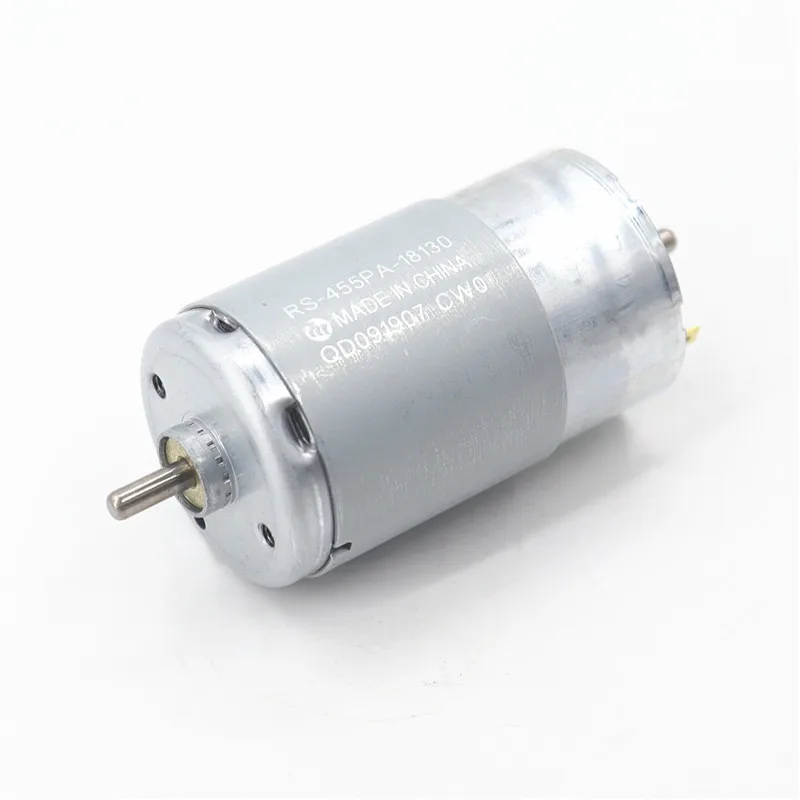 High speed 42v 5500RPM motor dc RS-455PA for lawn mower,rs-455pa-17150,rs-455pa-15200,RS-455PA-18140,RS-455PA-18130