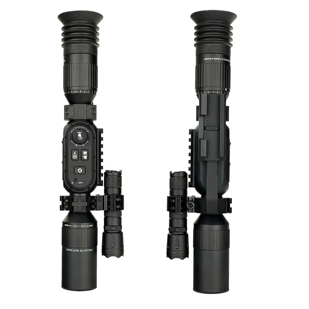 ohhunt IR 4K Digital Night Vision Compact Hunting Scope Tactical Scope Wide Lens Optical Sights Outdoor Hunting