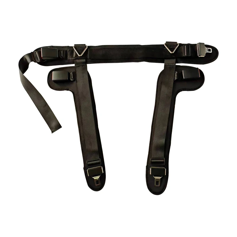 Factory Price Safety Belt Double Buckle Bungee Belt Bungee Jumping Harness for Trampoline Bungee